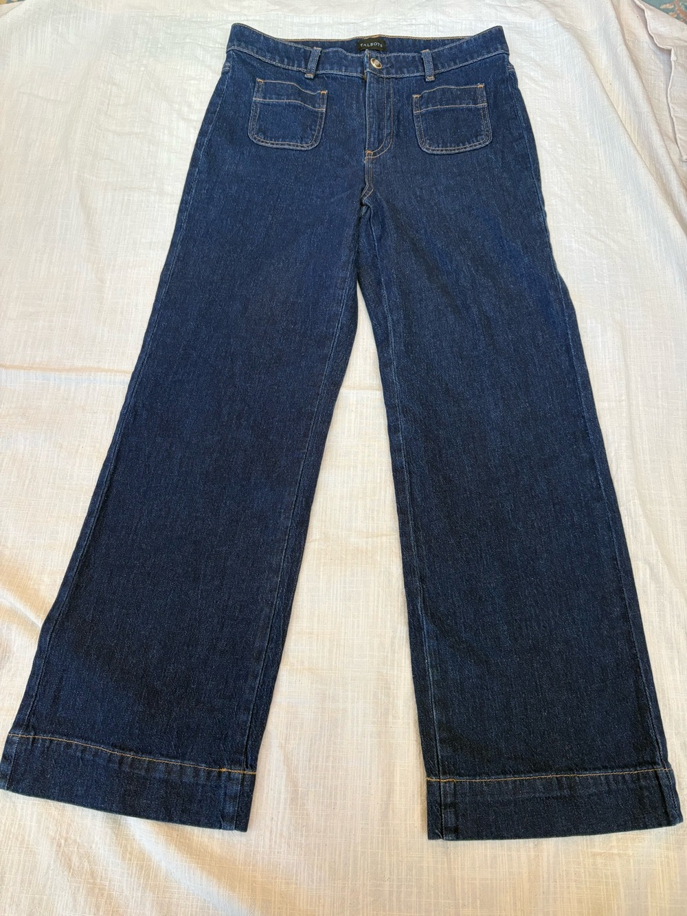 Talbots classic trouser jean size 8